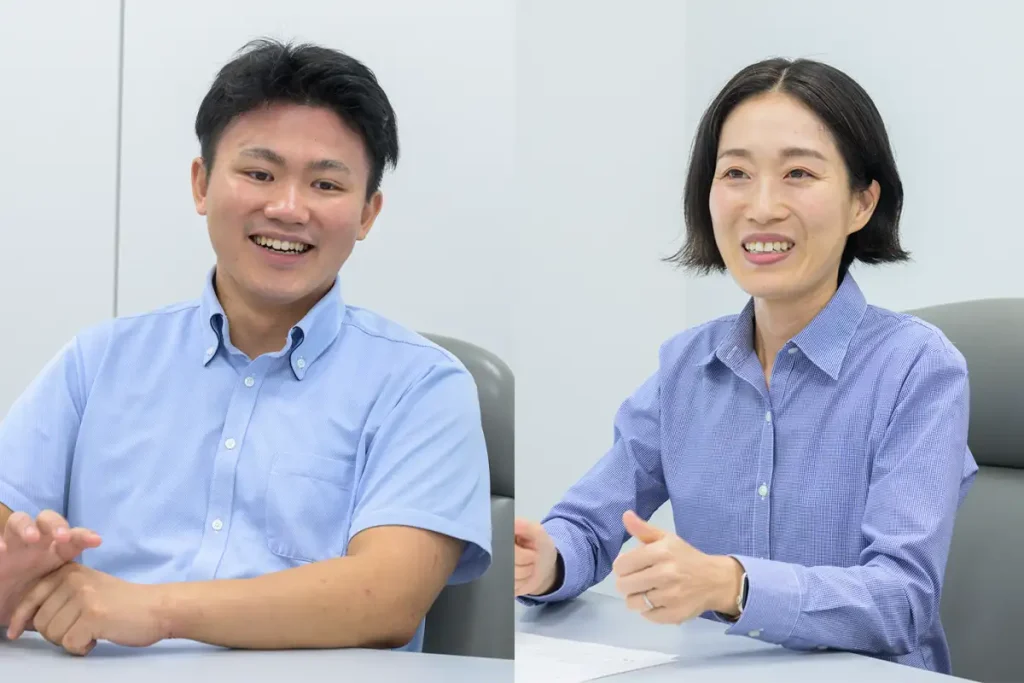 座談会社員画像